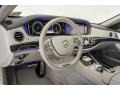 Crystal Grey/Seashell Grey 2017 Mercedes-Benz S 550 Sedan Interior Color