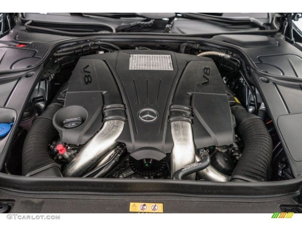 2017 Mercedes-Benz S 550 Sedan 4.7 Liter DI biturbo DOHC 32-Valve VVT V8 Engine Photo #118510785