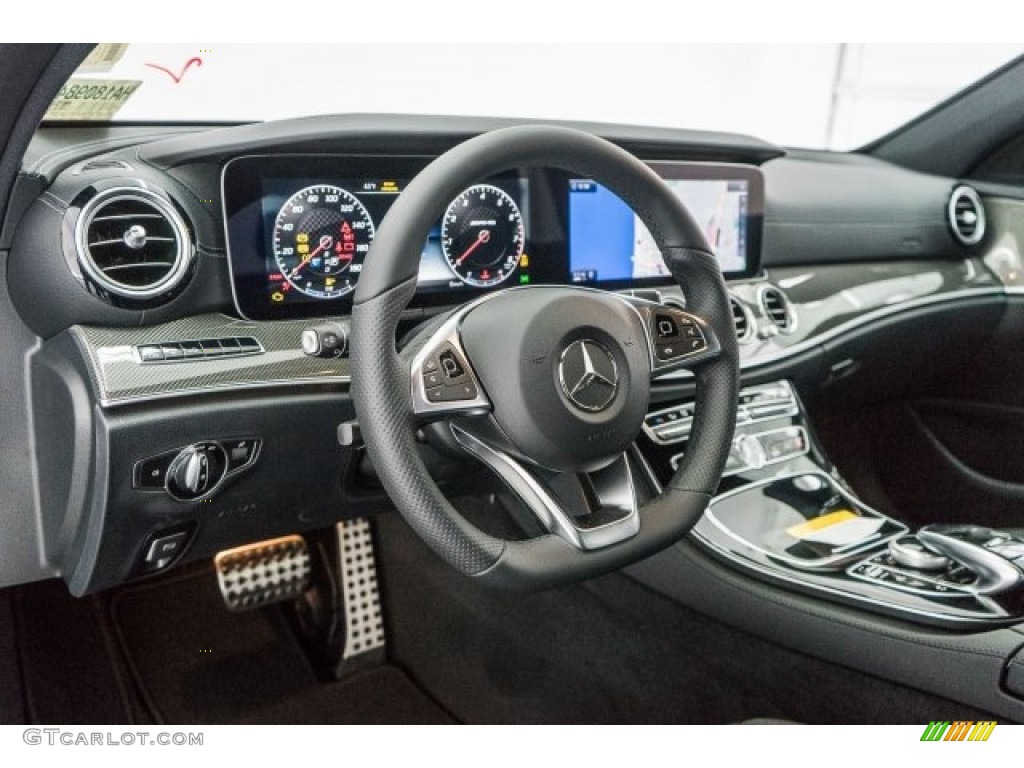 2017 Mercedes-Benz E 43 AMG 4Matic Sedan Black Dashboard Photo #118510923
