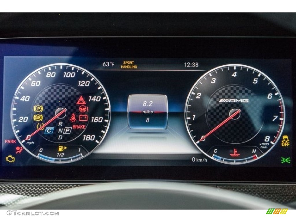 2017 Mercedes-Benz E 43 AMG 4Matic Sedan Gauges Photo #118510938