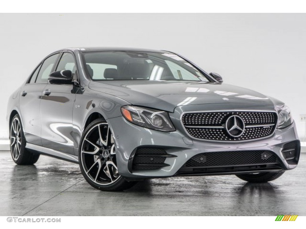 Selenite Grey Metallic 2017 Mercedes-Benz E 43 AMG 4Matic Sedan Exterior Photo #118511049