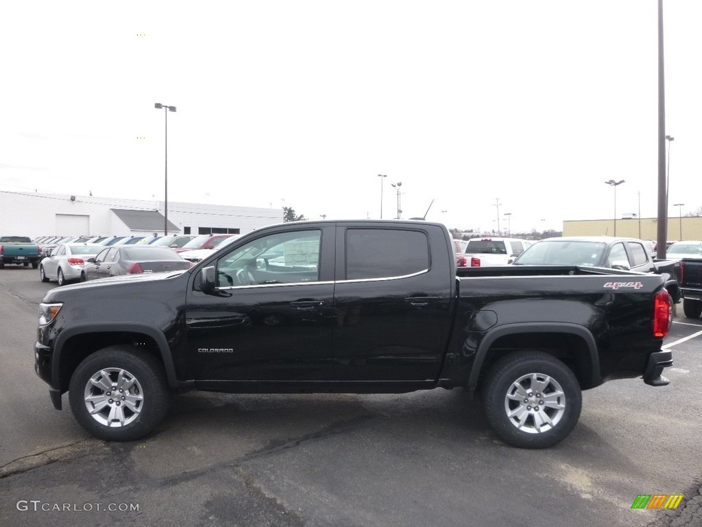 2017 Colorado LT Crew Cab 4x4 - Black / Jet Black photo #9