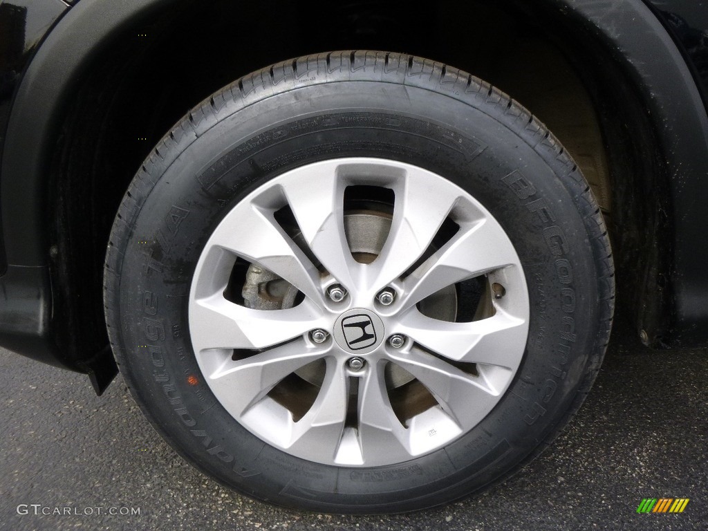 2014 CR-V EX-L AWD - Crystal Black Pearl / Black photo #15