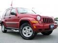 2007 Inferno Red Crystal Pearl Jeep Liberty Sport 4x4  photo #1