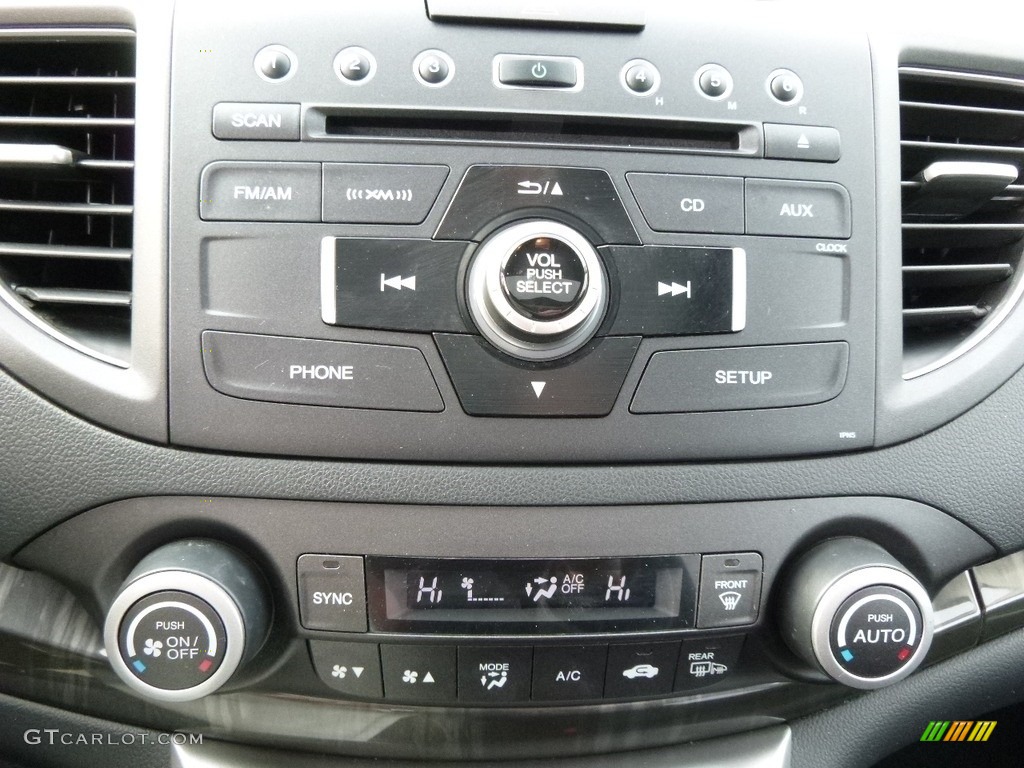 2014 CR-V EX-L AWD - Crystal Black Pearl / Black photo #24