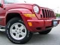 2007 Inferno Red Crystal Pearl Jeep Liberty Sport 4x4  photo #2