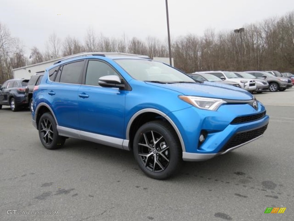 Electric Storm Metallic 2017 Toyota RAV4 SE AWD Exterior Photo #118514468