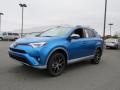 2017 Electric Storm Metallic Toyota RAV4 SE AWD  photo #3