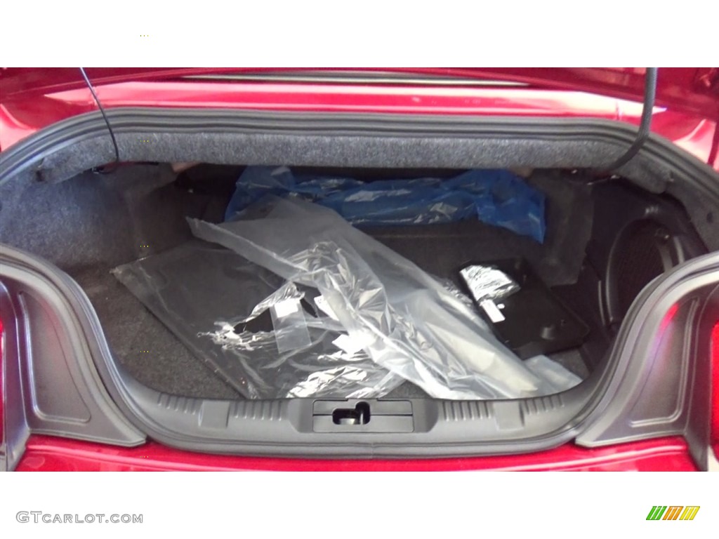 2017 Mustang EcoBoost Premium Convertible - Ruby Red / Ebony photo #13