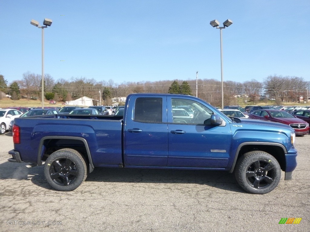 Stone Blue Metallic 2017 GMC Sierra 1500 Elevation Edition Double Cab 4WD Exterior Photo #118516975