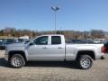 Quicksilver Metallic - Sierra 1500 SLE Double Cab 4WD Photo No. 8