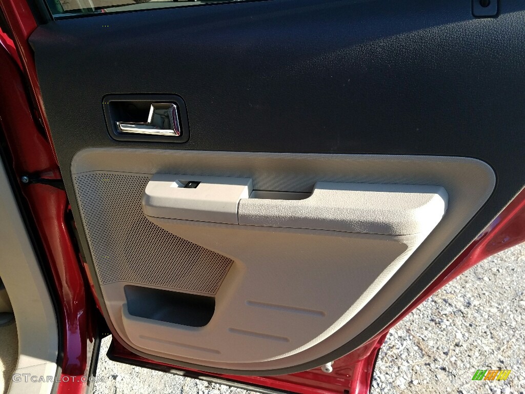 2008 Edge SE - Redfire Metallic / Charcoal photo #11