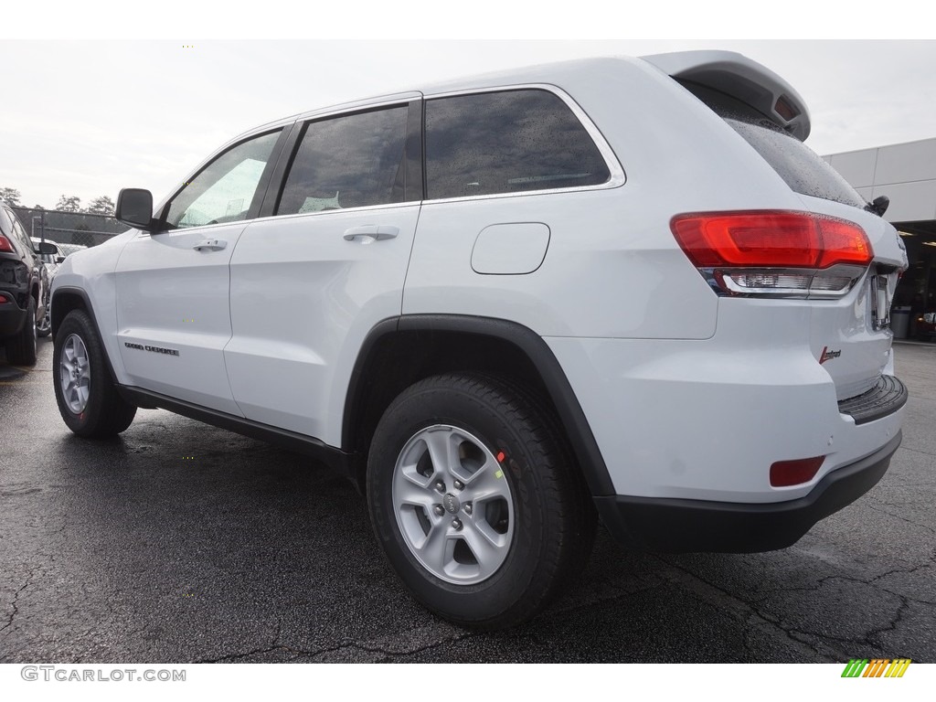 2017 Grand Cherokee Laredo - Bright White / Black/Light Frost Beige photo #2