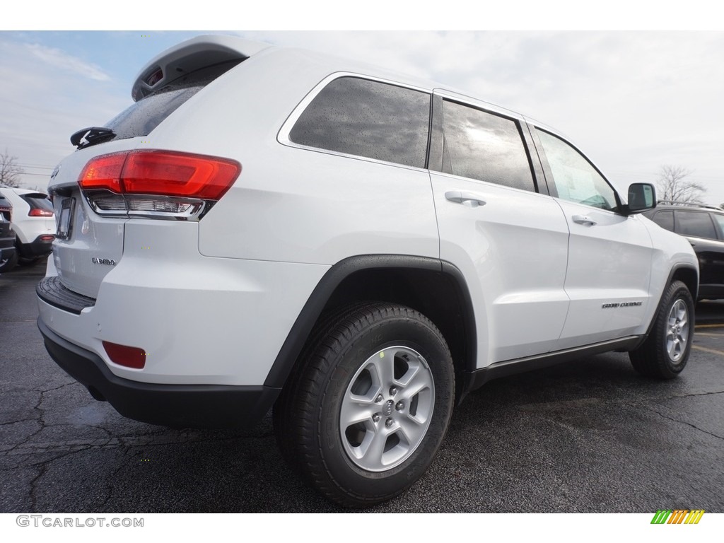 2017 Grand Cherokee Laredo - Bright White / Black/Light Frost Beige photo #3