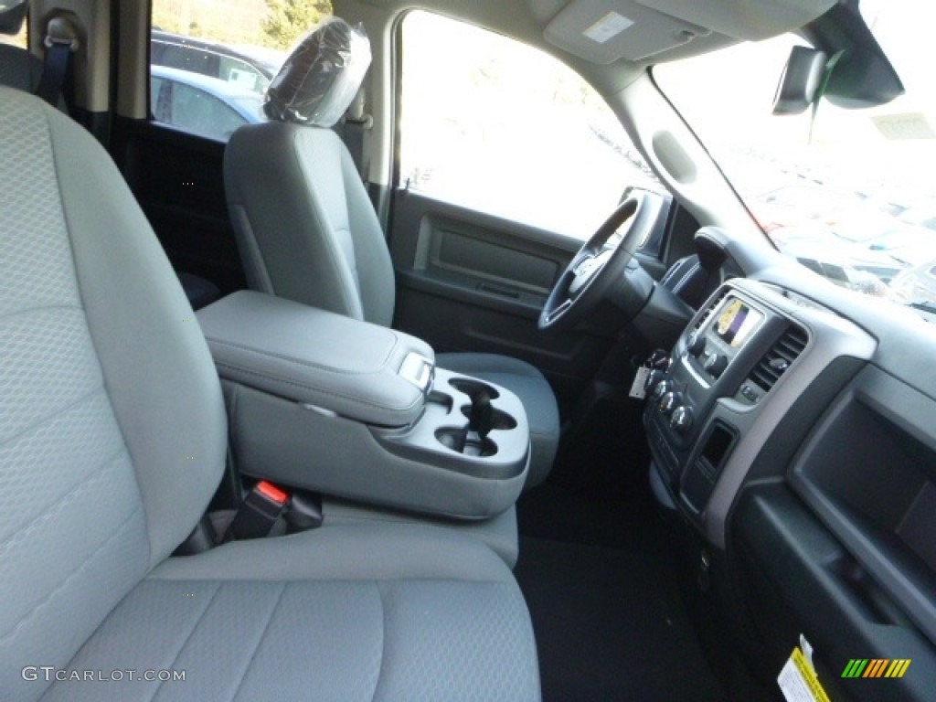 2017 1500 Express Quad Cab 4x4 - Blue Streak Pearl / Black/Diesel Gray photo #8