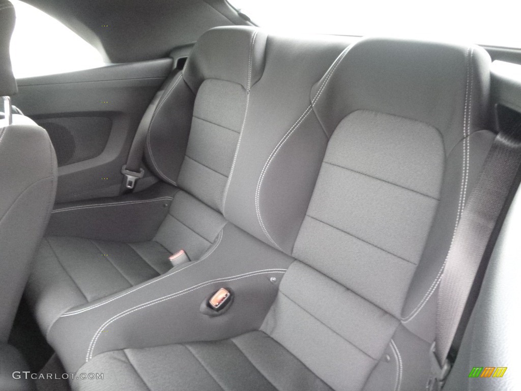 Ebony Interior 2017 Ford Mustang V6 Convertible Photo #118520569