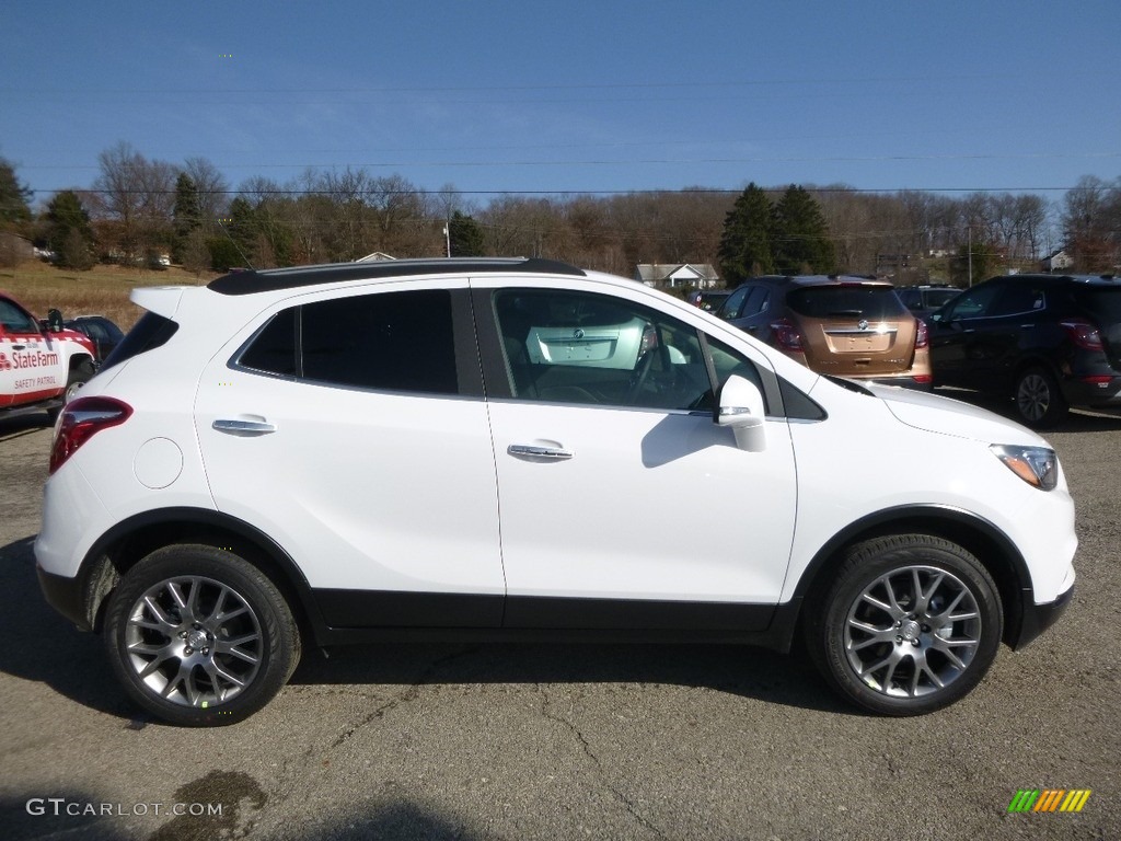 2017 Encore Sport Touring AWD - Summit White / Ebony photo #4