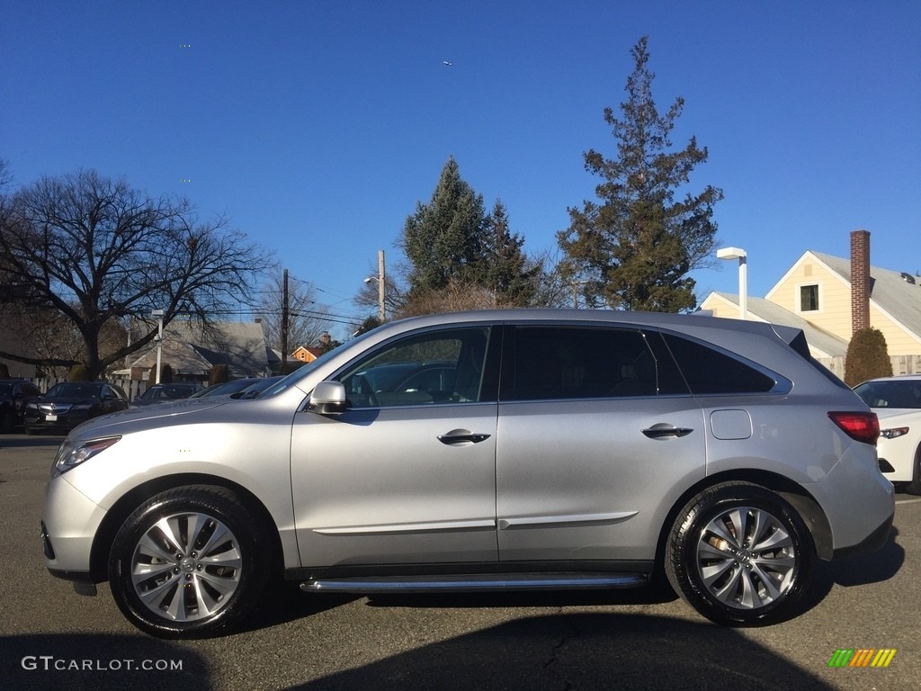 2014 MDX SH-AWD Technology - Silver Moon / Graystone photo #6