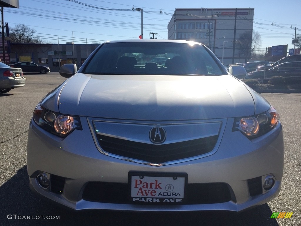 2011 TSX Sedan - Silver Moon / Ebony photo #8