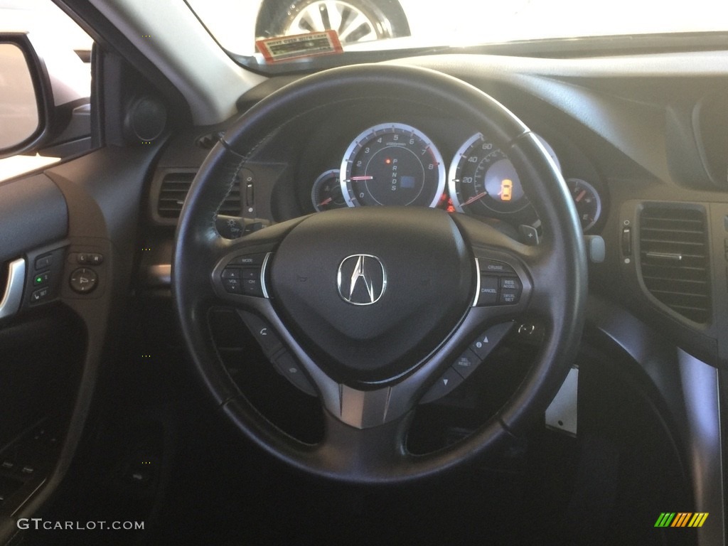 2011 TSX Sedan - Silver Moon / Ebony photo #17