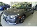 Modern Steel Metallic - Civic LX Coupe Photo No. 1