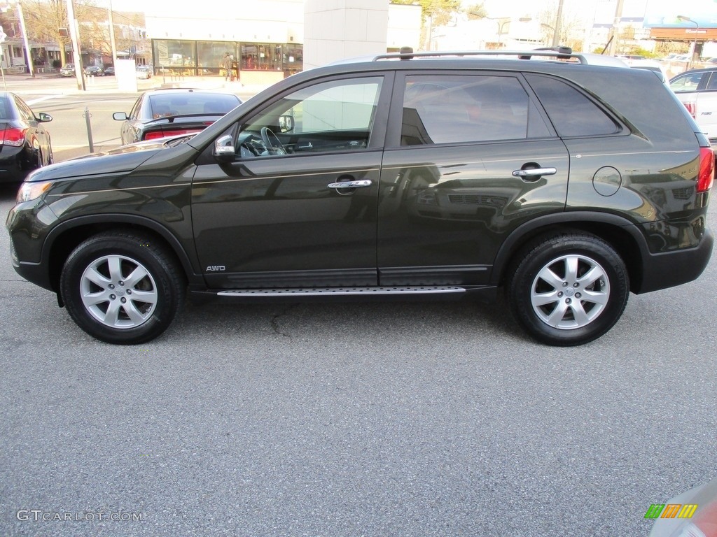 Tuscan Olive 2013 Kia Sorento LX V6 AWD Exterior Photo #118524842