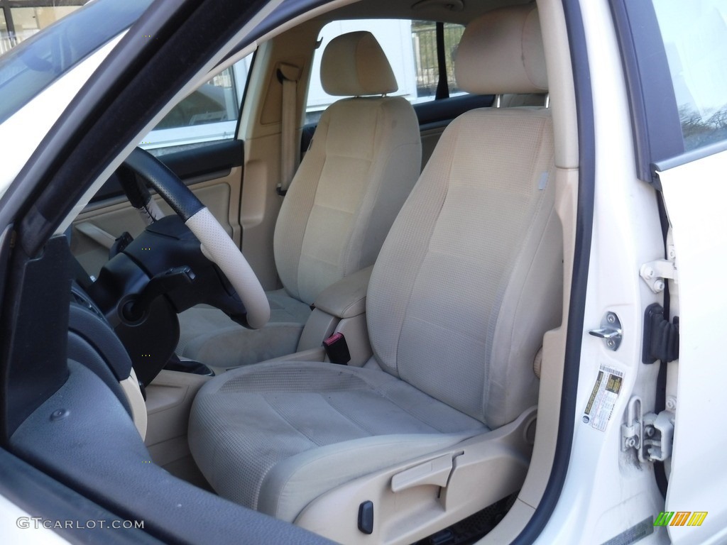 2008 Jetta S Sedan - Campanella White / Pure Beige photo #12