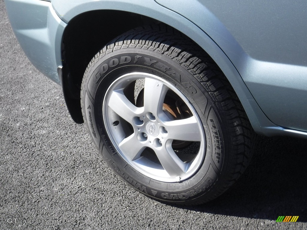2007 Tucson GLS - Alpine Frost Blue Metallic / Gray photo #3