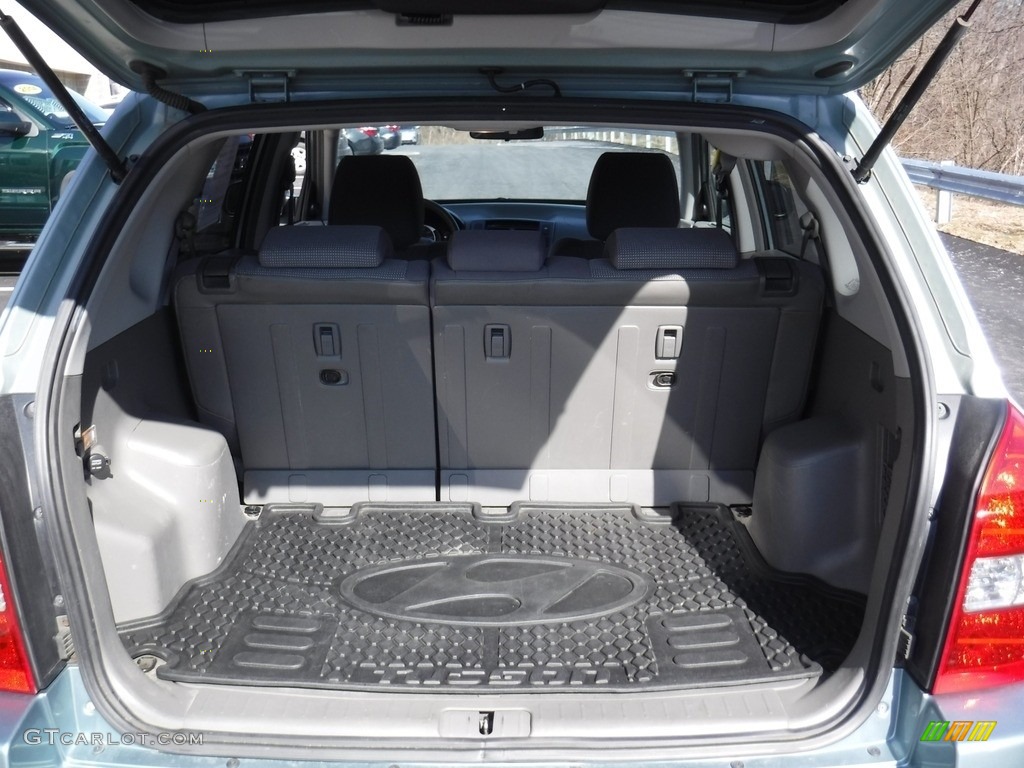 2007 Tucson GLS - Alpine Frost Blue Metallic / Gray photo #17