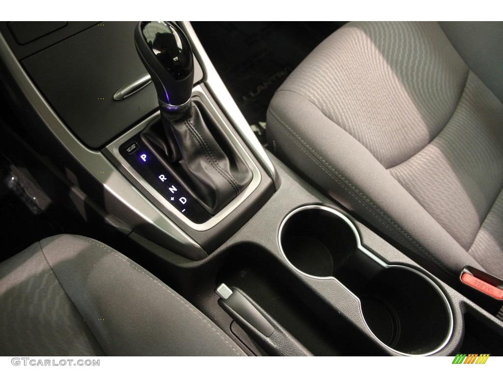 2015 Elantra Limited Sedan - Black Diamond / Gray photo #9