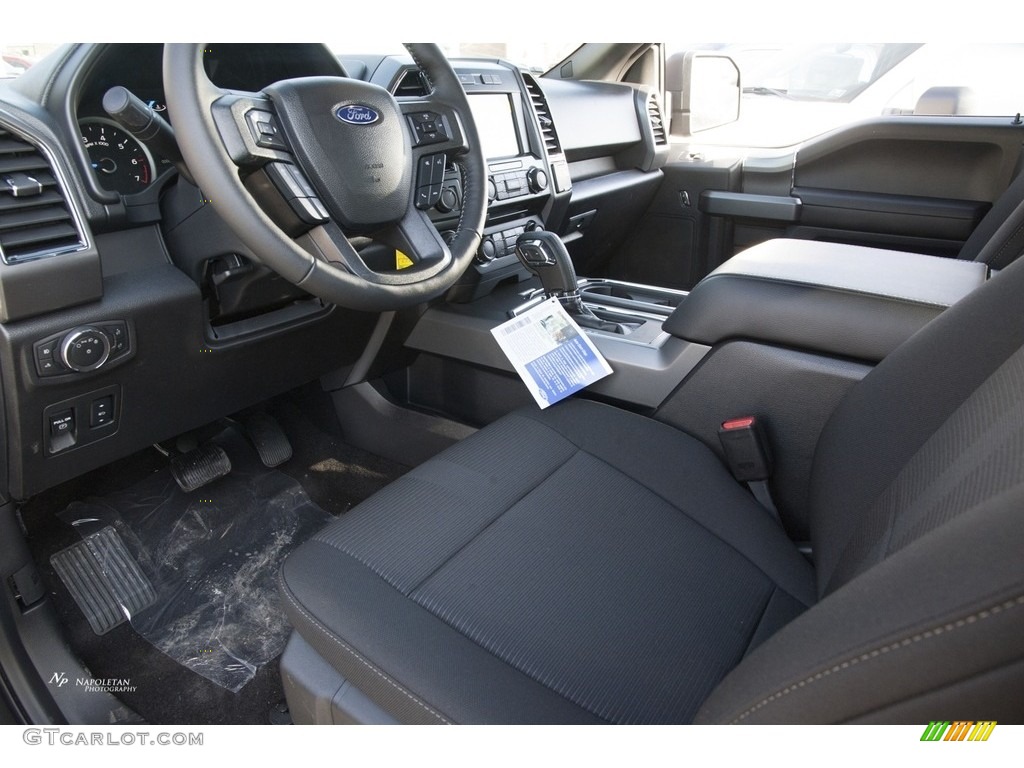 2017 F150 XLT SuperCab 4x4 - Lithium Gray / Black photo #6