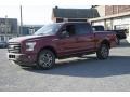 2017 Ruby Red Ford F150 XLT SuperCrew 4x4  photo #2