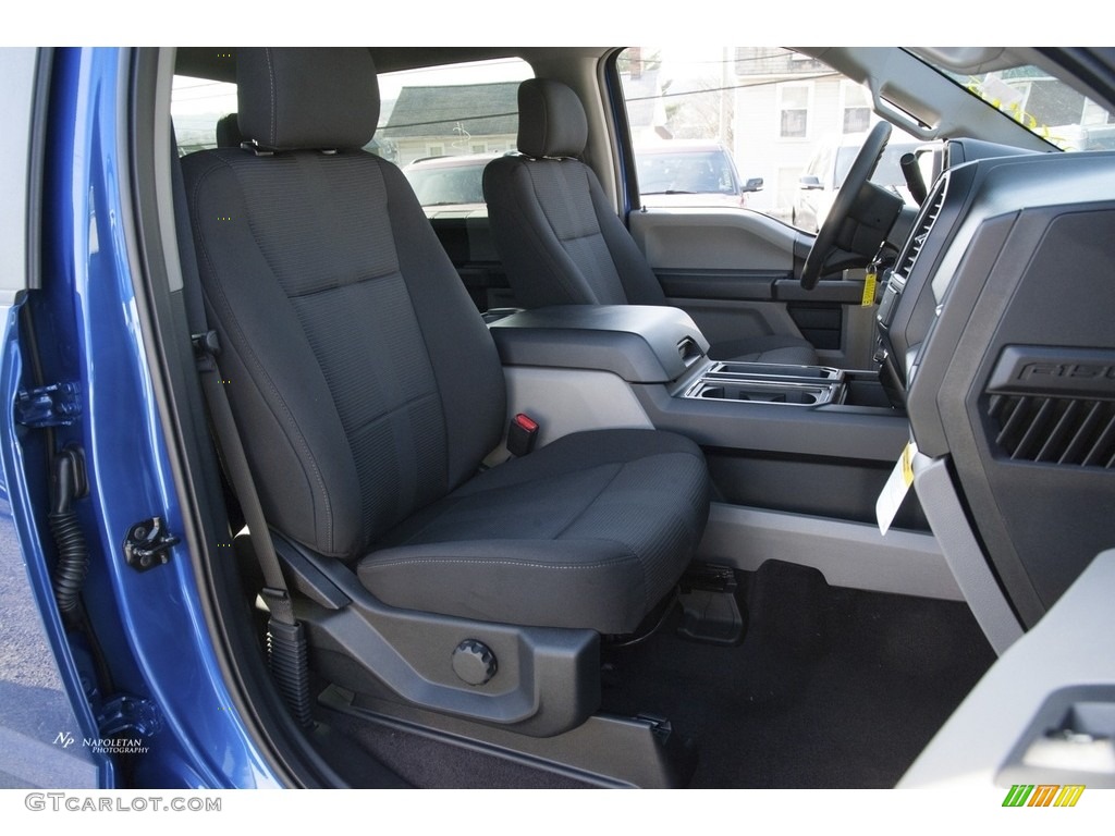 2017 F150 XL SuperCrew 4x4 - Lightning Blue / Earth Gray photo #7