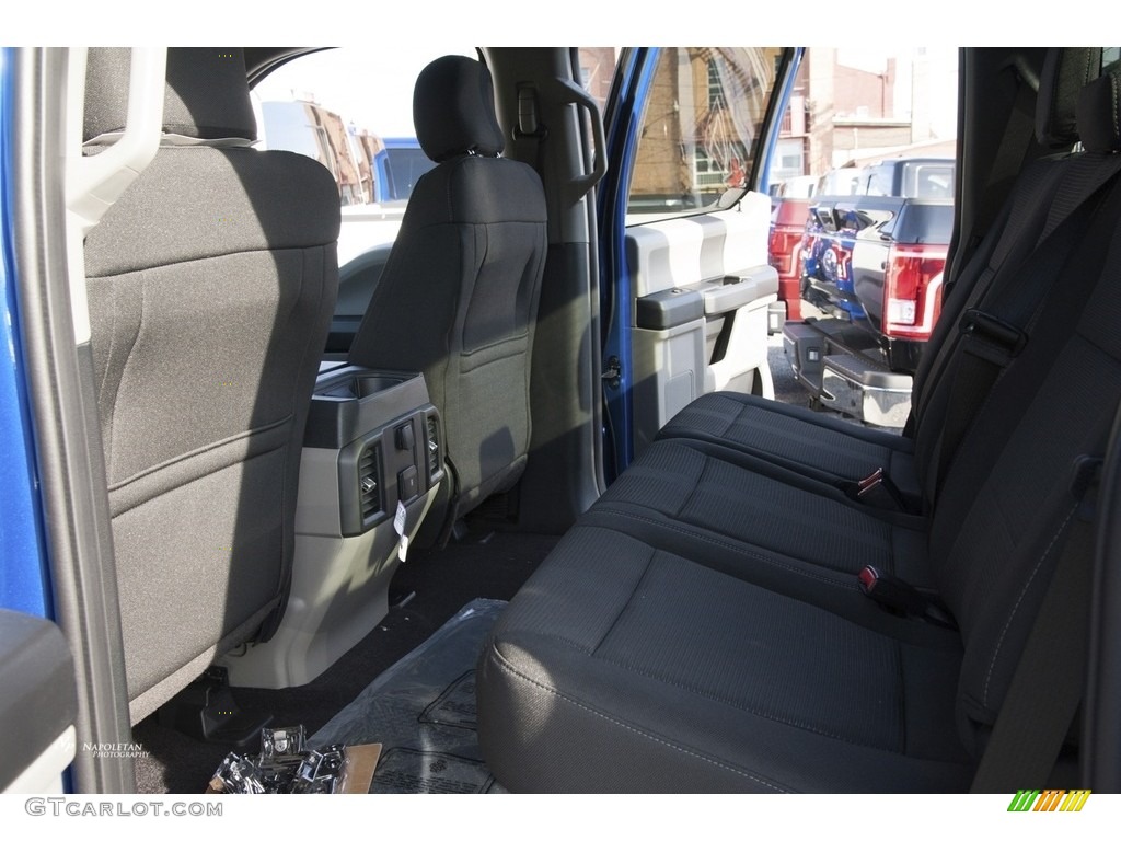 2017 F150 XL SuperCrew 4x4 - Lightning Blue / Earth Gray photo #9