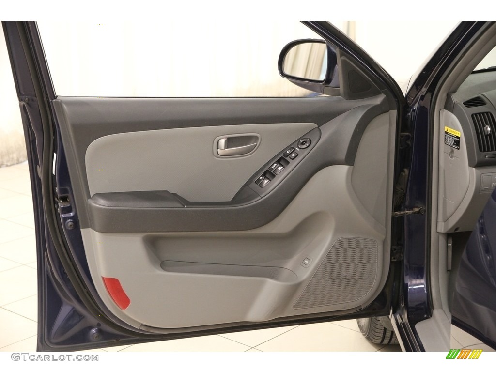 2007 Elantra GLS Sedan - Regatta Blue / Gray photo #4