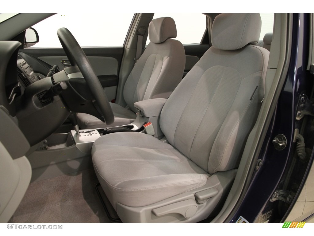 2007 Elantra GLS Sedan - Regatta Blue / Gray photo #5