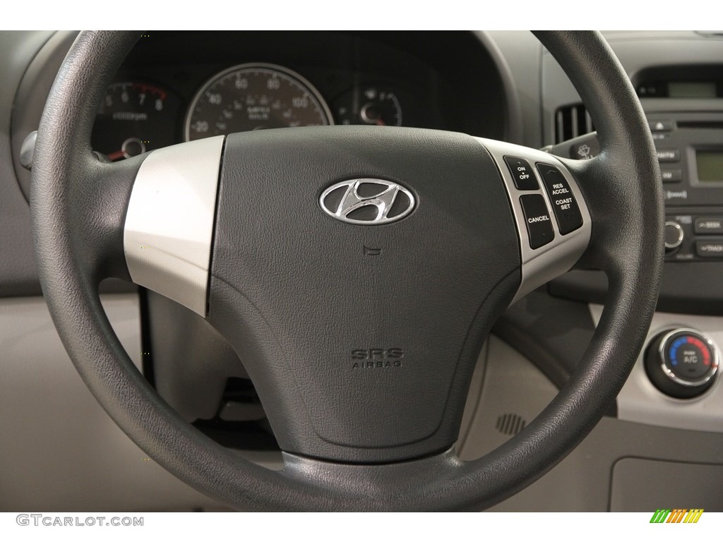 2007 Elantra GLS Sedan - Regatta Blue / Gray photo #6