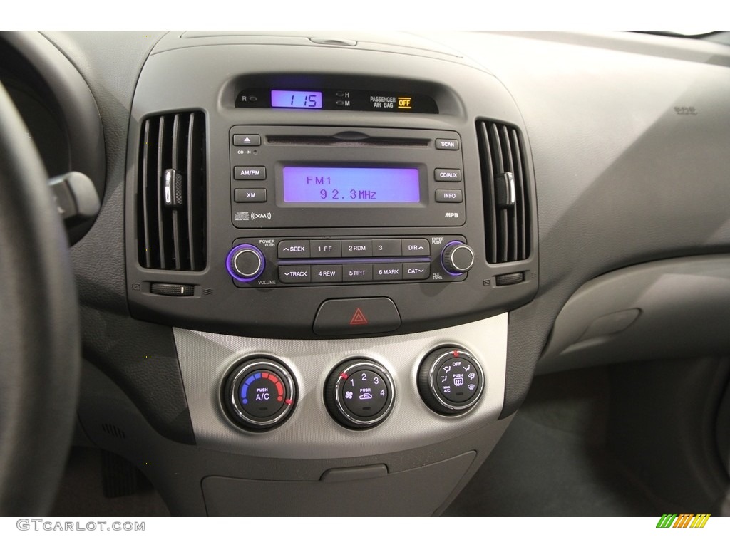 2007 Elantra GLS Sedan - Regatta Blue / Gray photo #8