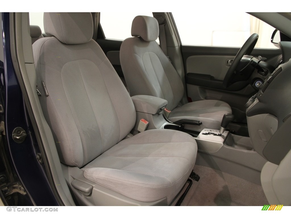 2007 Elantra GLS Sedan - Regatta Blue / Gray photo #14