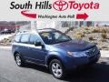 2011 Marine Blue Metallic Subaru Forester 2.5 X  photo #1