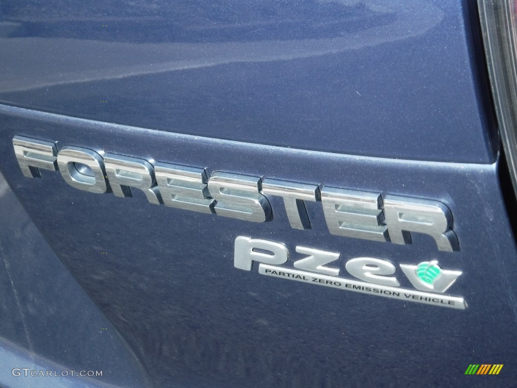2011 Forester 2.5 X - Marine Blue Metallic / Black photo #11