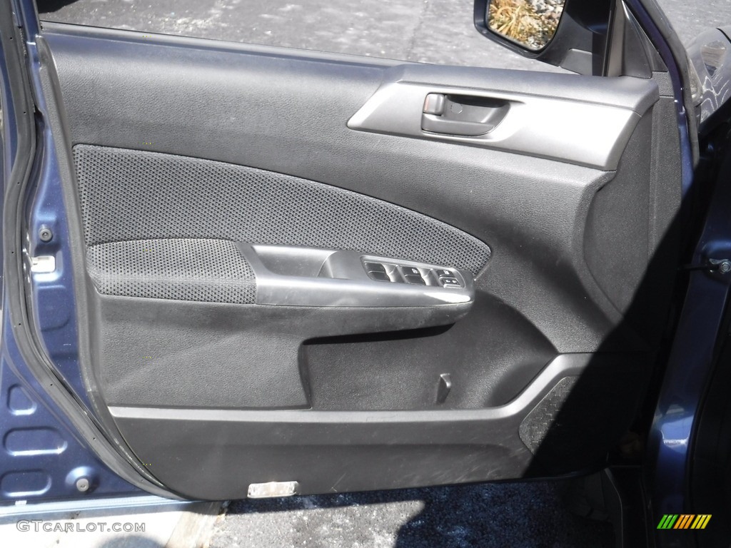 2011 Forester 2.5 X - Marine Blue Metallic / Black photo #15