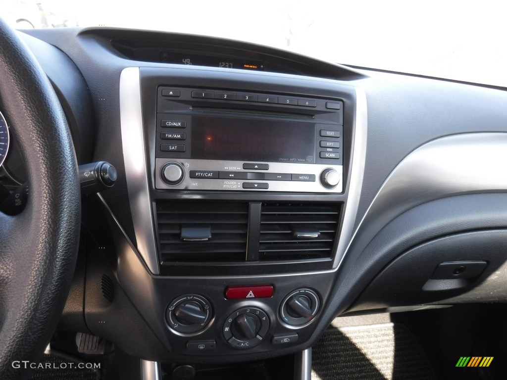 2011 Forester 2.5 X - Marine Blue Metallic / Black photo #16