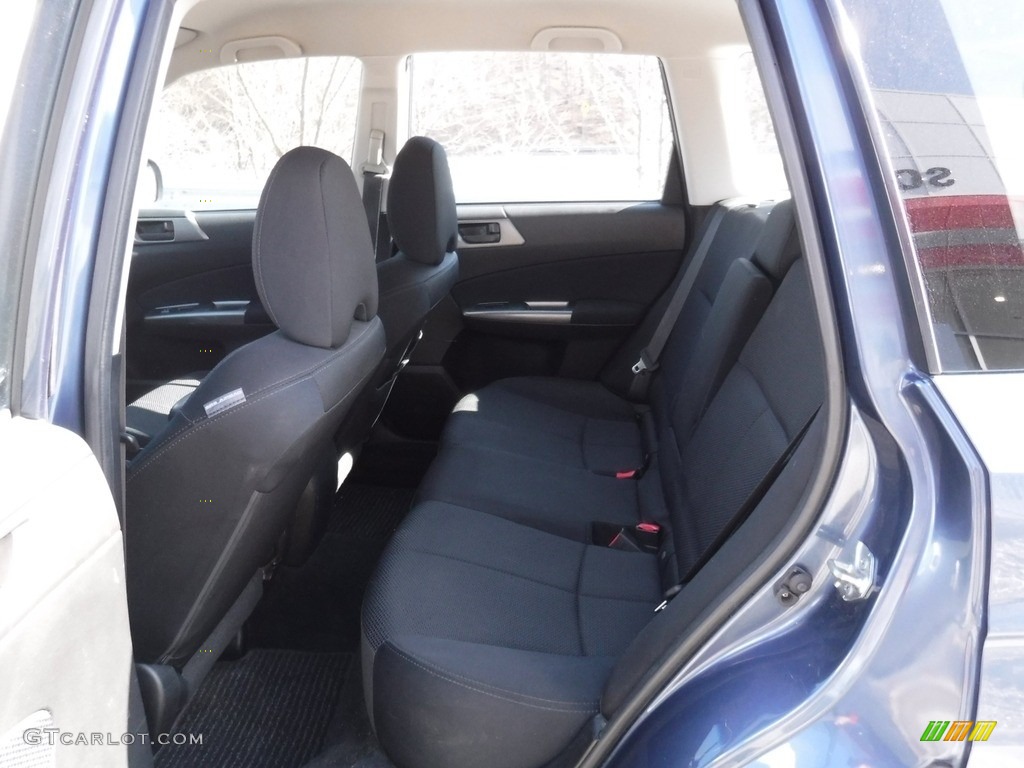 2011 Forester 2.5 X - Marine Blue Metallic / Black photo #21