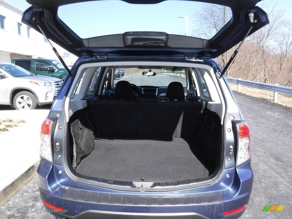 2011 Forester 2.5 X - Marine Blue Metallic / Black photo #22