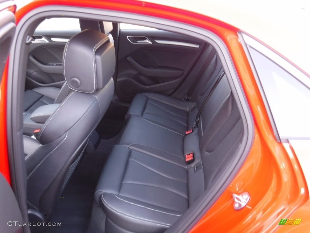 2016 Audi S3 2.0T Premium Plus quattro Rear Seat Photo #118530466