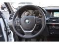 Mocha w/Orange contrast stitching Steering Wheel Photo for 2017 BMW X3 #118531612