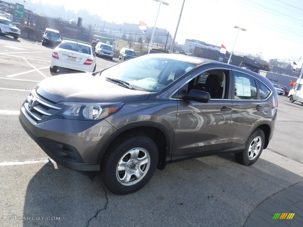 2014 CR-V LX AWD - Urban Titanium Metallic / Black photo #5