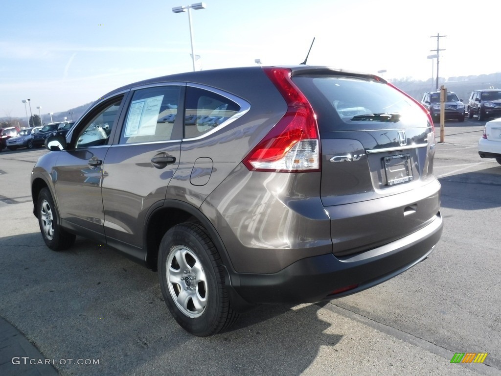 2014 CR-V LX AWD - Urban Titanium Metallic / Black photo #6