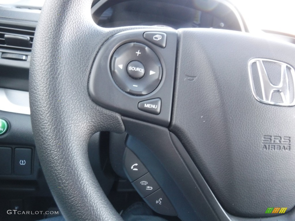 2014 CR-V LX AWD - Urban Titanium Metallic / Black photo #17
